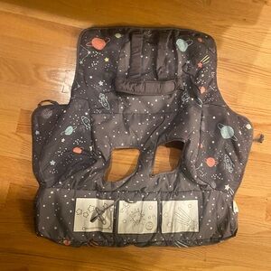 Space-Themed Kids Shopping Cart Cover
